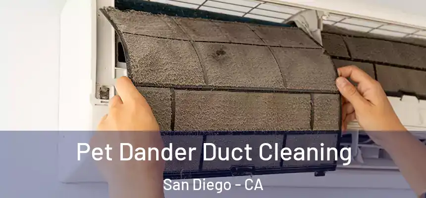 Pet Dander Duct Cleaning San Diego - CA